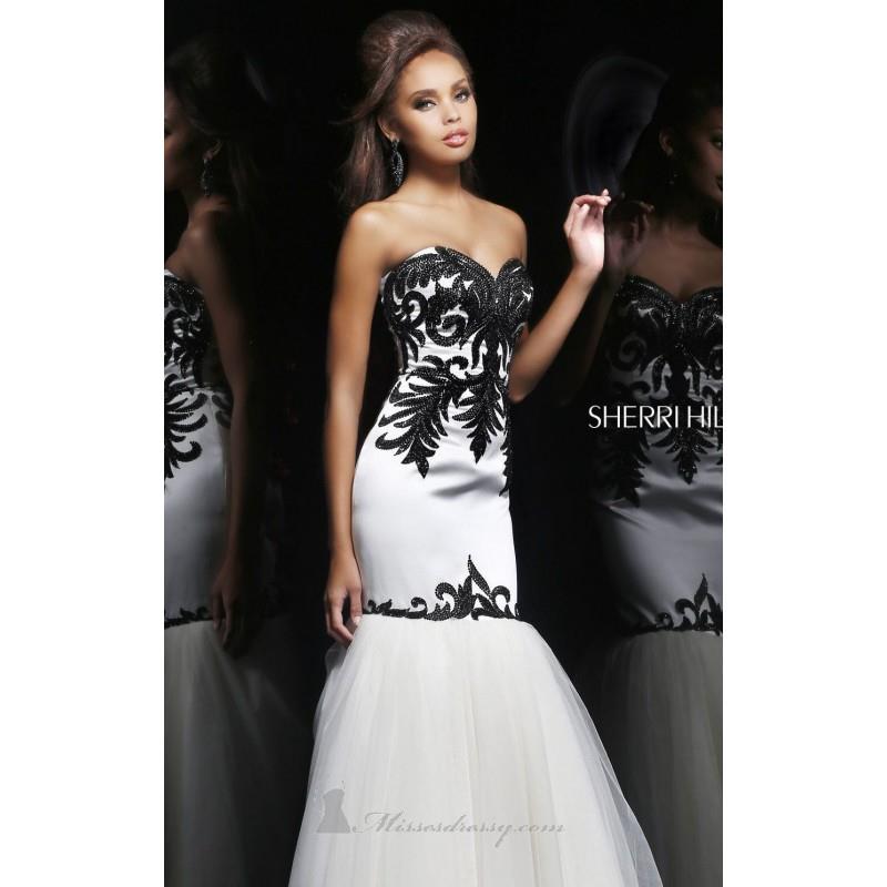 My Stuff, Strapless Sweetheart Gown Dresses by Sherri Hill 11122 - Bonny Evening Dresses Online