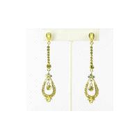 Helens Heart Earrings JE-X005532-G-Jonquil Helen's Heart Earrings - Rich Your Wedding Day