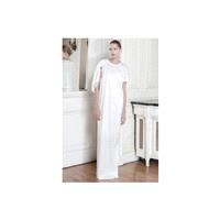 Sophia Kokosalaki SP14 Dress 4 - Spring 2014 Sophia Kokosalaki White Full Length Sheath - Rolierosie