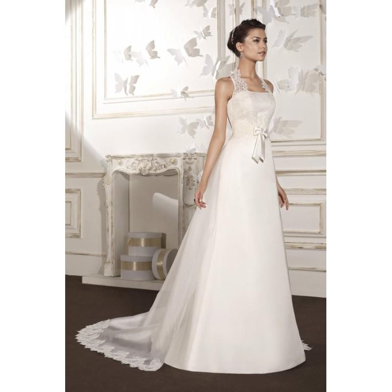 My Stuff, Style B8013 by Villais Collection from Karelina Sposa - Sleeveless Floor length Chapel Len