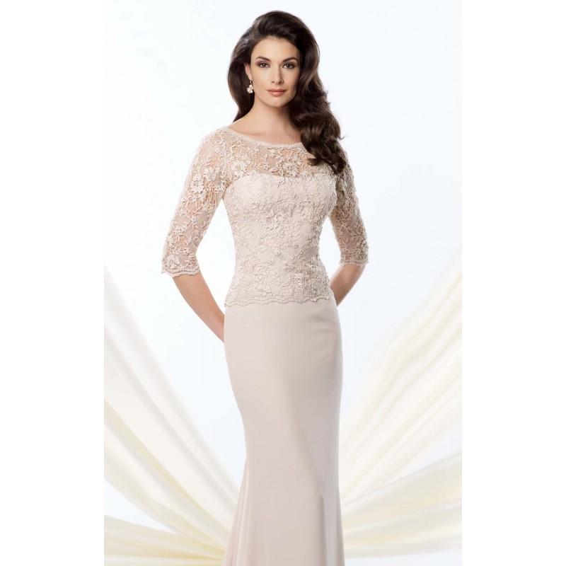 My Stuff, Lace Evening Gown by Mon Cheri Montage 214948 - Bonny Evening Dresses Online