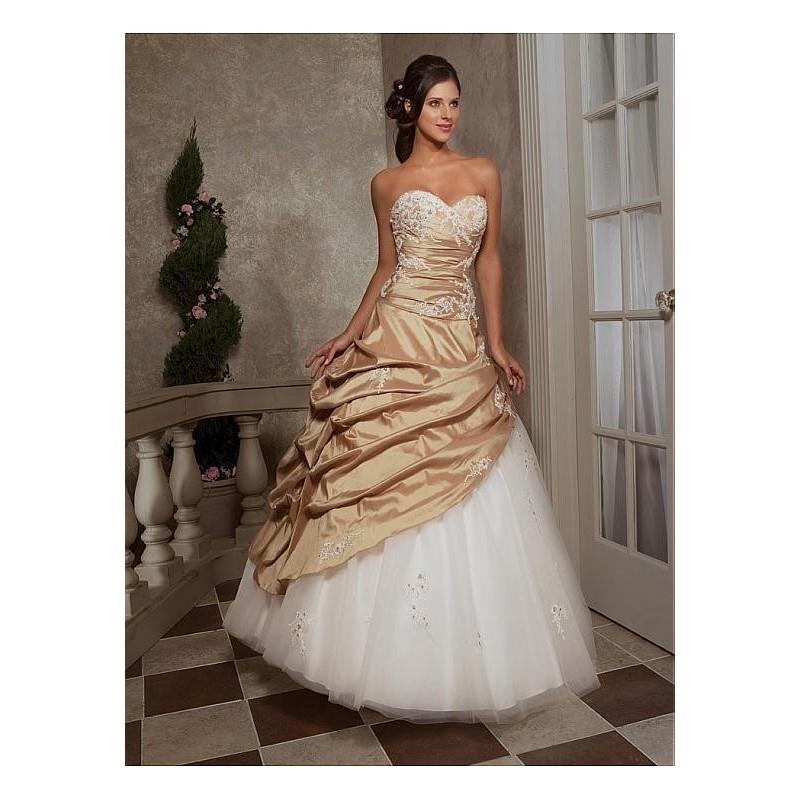 My Stuff, Taffeta & Tulle Sweetheart Ball Gown - overpinks.com