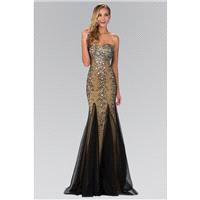 Elizabeth K - Bejeweled Strapless with Corset Back Gown GL2067 - Designer Party Dress & Formal Gown