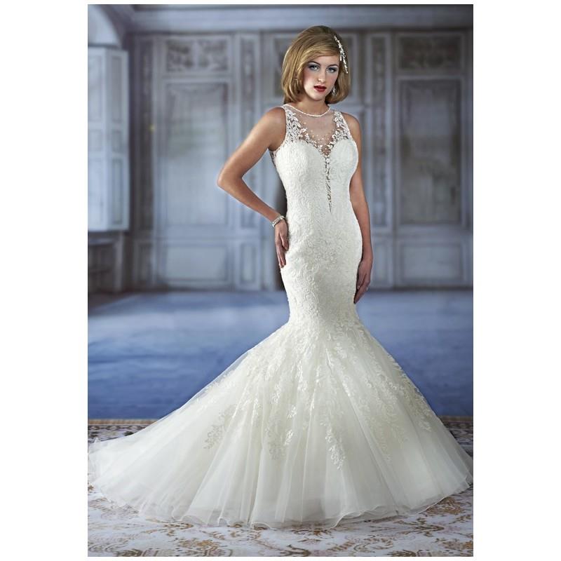 My Stuff, Karelina Sposa Exclusive C7972 - Mermaid Floor Chapel Organza Embroidery - Formal Bridesma