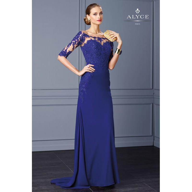 My Stuff, Cobalt Alyce Black Label 5716 Alyce Paris Black Label - Rich Your Wedding Day