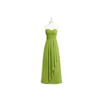 Clover Azazie Faye - Back Zip Floor Length Sweetheart Chiffon Dress - Simple Bridesmaid Dresses & Ea