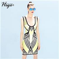 Vogue Sexy Open Back Printed Solid Color Slimming Summer Formal Wear Dress Basics - Bonny YZOZO Bout