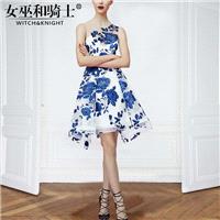 Attractive Embroidery Curvy Sleeveless Tulle It Girl Summer Formal Wear Dress Skirt - Bonny YZOZO Bo