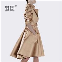 2017 autumn long coat in new women's relaxed casual plus size suit long sleeve coat - Bonny YZOZO Bo