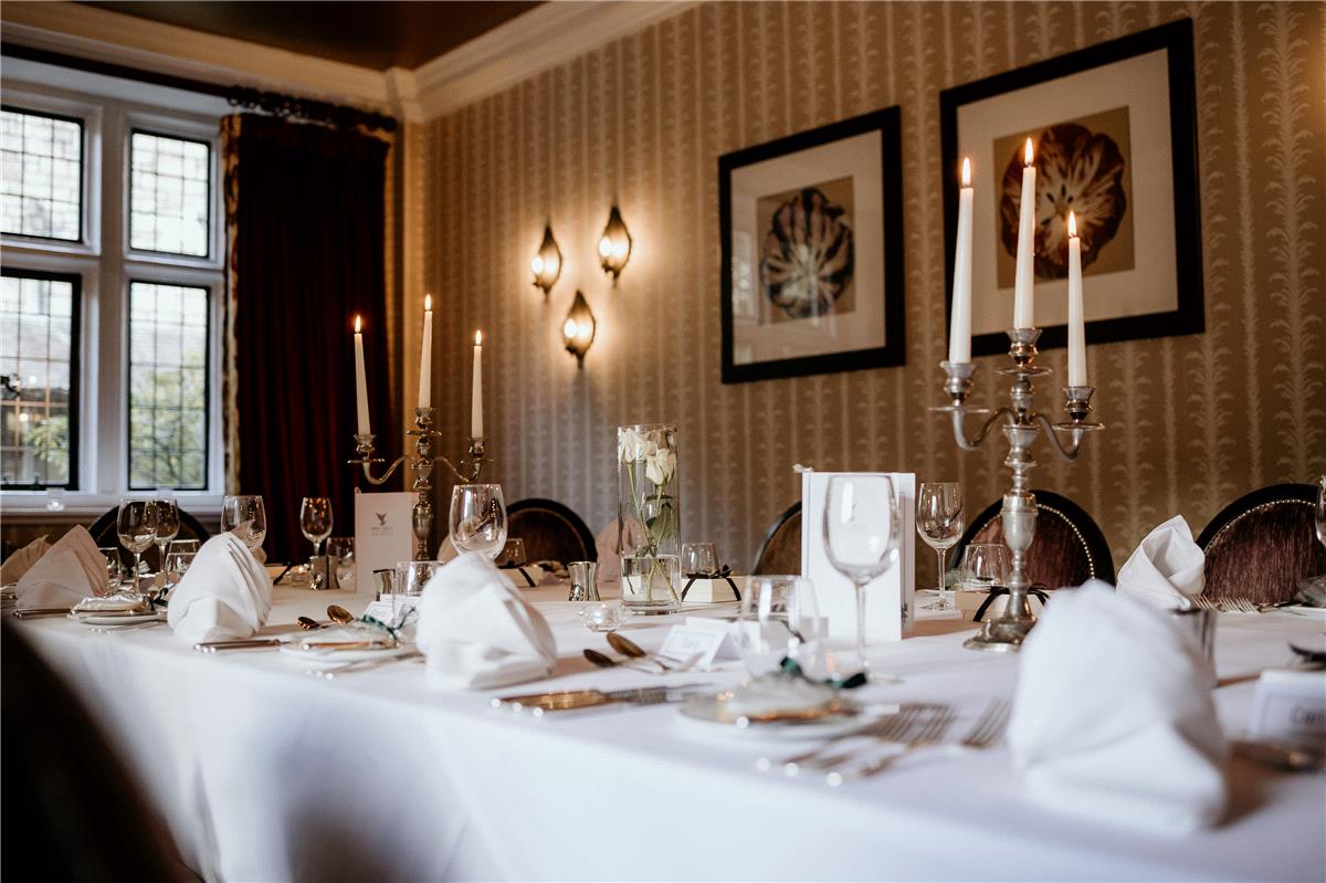 Wedding Breakfast at Bovey Castle